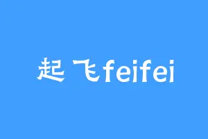 起飞feifei