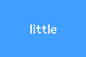 little