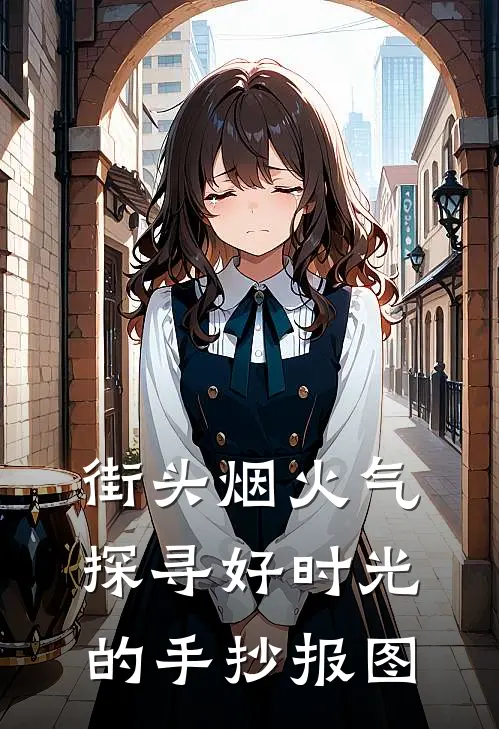 街头烟火气,探寻好时光的手抄报图