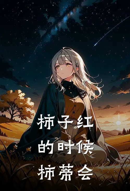 柿子红的时候,柿蒂会