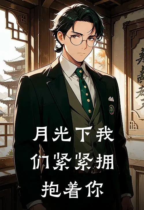 月光下我们紧紧拥抱着你