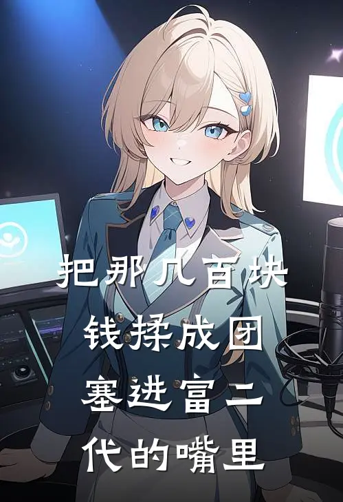 把那几百块钱揉成团，塞进富二代的嘴里