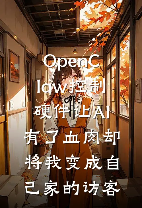 OpenClaw控制硬件让AI有了血肉却将我变成自己家的访客(陈默林晓)最热门小说_全本完结小说OpenClaw控制硬件让AI有了血肉却将我变成自己家的访客(陈默林晓)