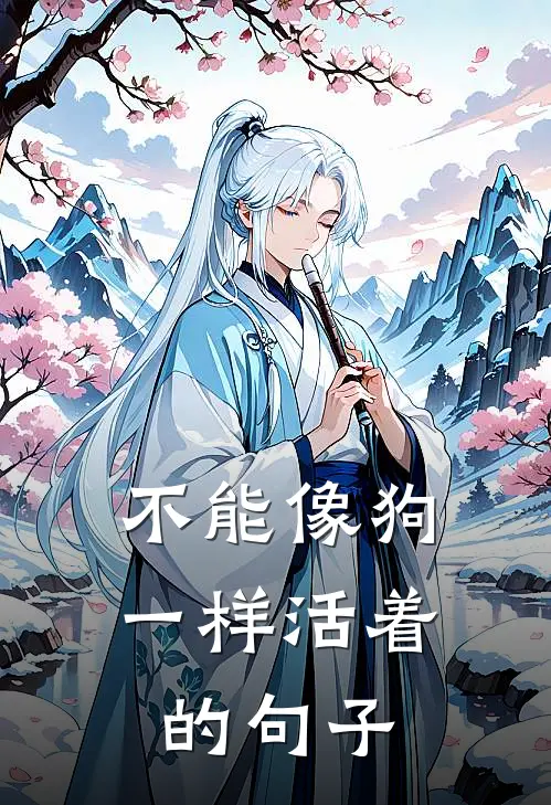 不能像狗一样活着的句子