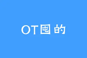 OT囤的