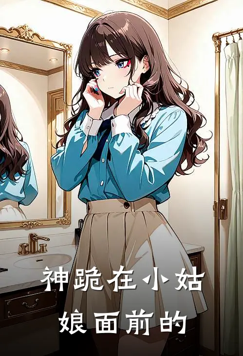 神跪在小姑娘面前的