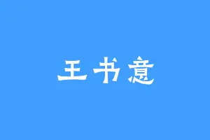 王书意