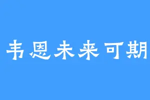 韦恩未来可期
