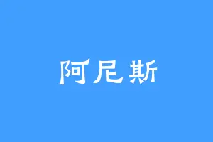 阿尼斯