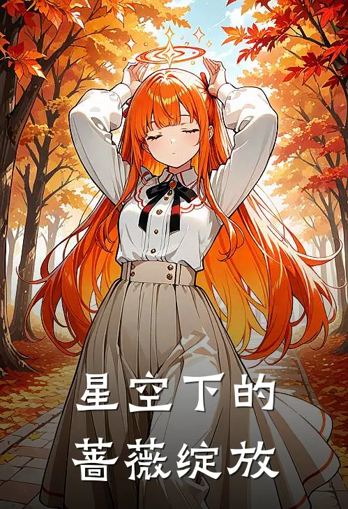 星空下的蔷薇绽放